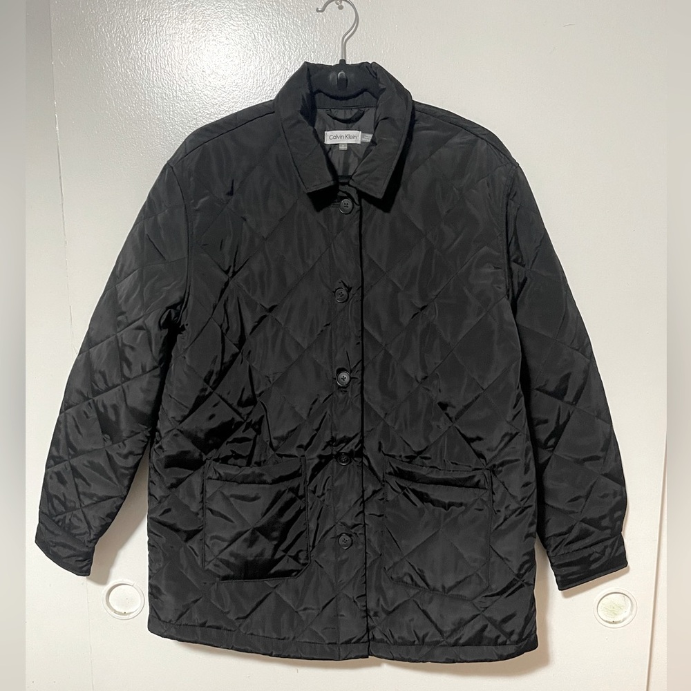 New Calvin Klein black jacket size M